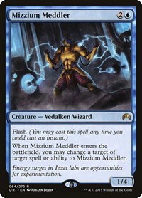 Mizzium Meddler - Foil