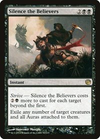 Silence the Believers - Foil