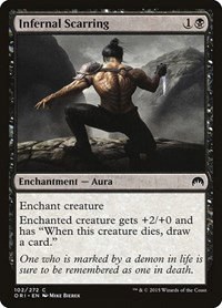 Infernal Scarring - Foil