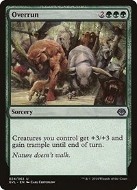 Overrun - Normal Overrun