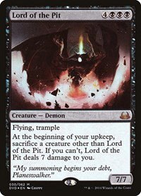 Lord of the Pit - Foil