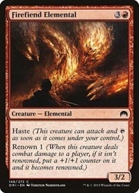 Firefiend Elemental - Foil