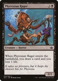 Phyrexian Rager - Normal Phyrexian Rager