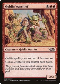 Goblin Warchief - Normal Goblin Warchief