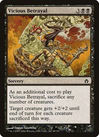 Vicious Betrayal - Foil
