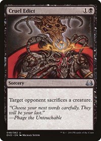 Cruel Edict - Normal Cruel Edict