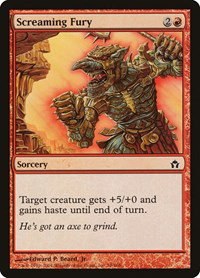 Screaming Fury - Foil
