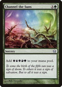 Channel the Suns - Foil