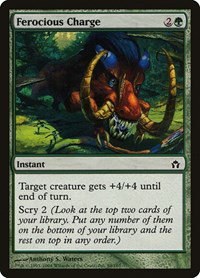 Ferocious Charge - Foil