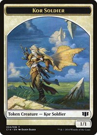 Kor Soldier // Pegasus Double-Sided Token