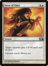 Show of Valor - Foil