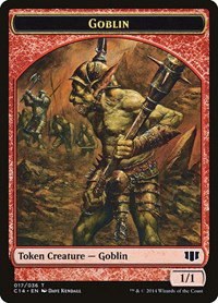 Goblin // Goat Double-Sided Token