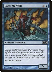 Coral Merfolk - Foil