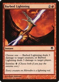 Barbed Lightning - Foil