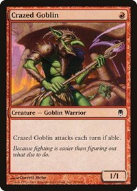 Crazed Goblin - Foil