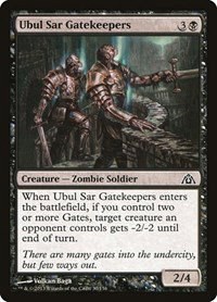 Ubul Sar Gatekeepers - Foil