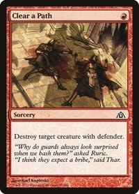 Clear a Path - Foil