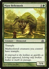 Maze Behemoth - Foil