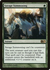 Savage Summoning - Foil