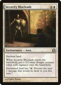 Security Blockade - Foil