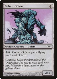 Cobalt Golem - Foil