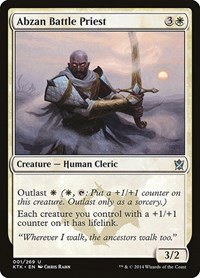 Abzan Battle Priest - Normal Abzan Battle Priest