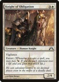 Knight of Obligation - Foil