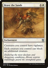 Brave the Sands - Foil