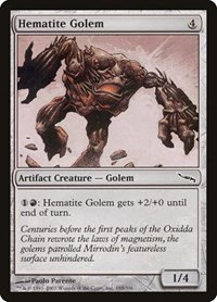 Hematite Golem - Foil