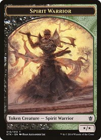 Spirit Warrior Token - Normal Spirit Warrior Token