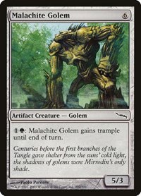 Malachite Golem - Foil