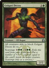 Golgari Decoy - Foil