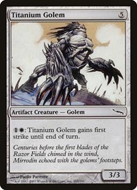 Titanium Golem - Foil