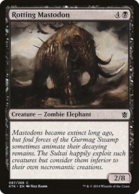 Rotting Mastodon - Foil