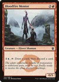 Bloodfire Mentor - Foil