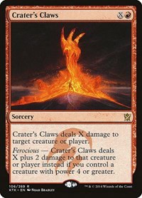 Crater's Claws - Foil
