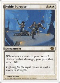 Noble Purpose - Foil