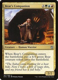 Bear's Companion - Foil