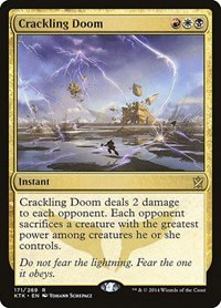 Crackling Doom - Foil
