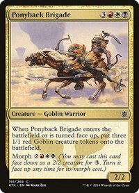Ponyback Brigade - Foil