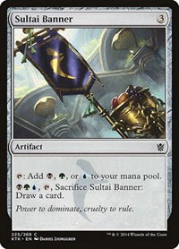 Sultai Banner - Foil