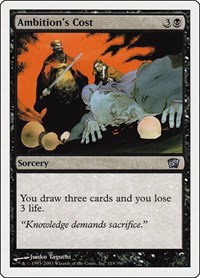 Ambition's Cost - Foil