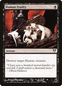 Human Frailty - Foil