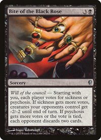 Bite of the Black Rose - Foil