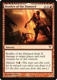 Bonfire of the Damned - Foil