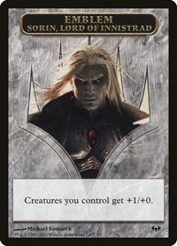 Emblem - Sorin, Lord of Innistrad - Normal Emblem Sorin Lord Of In
