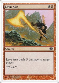 Lava Axe - Foil