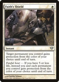 Faith's Shield - Foil