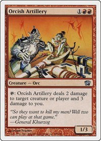Orcish Artillery - Foil