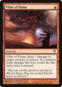 Pillar of Flame - Foil